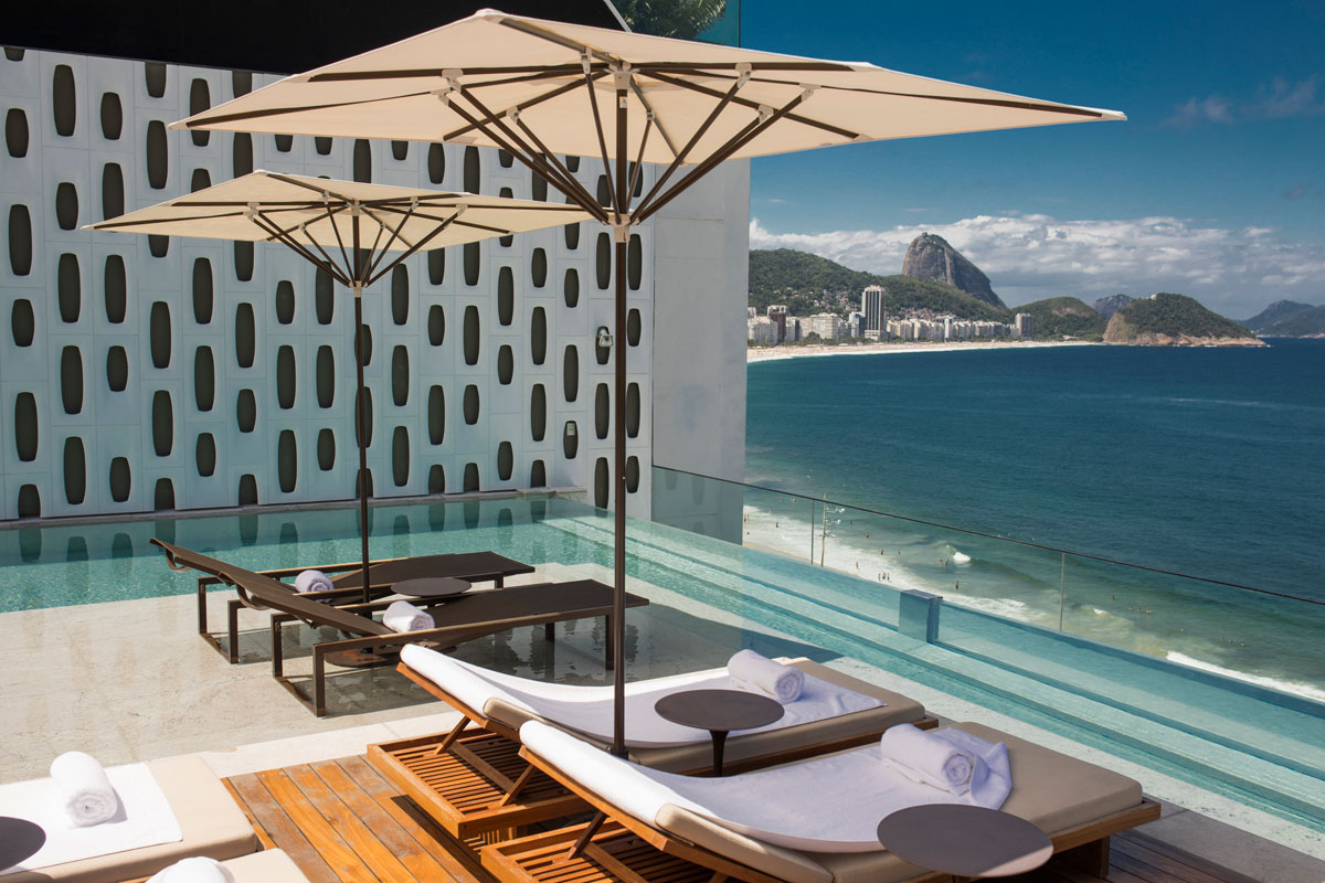 Emiliano Rio SLH Hotel rooftop pool